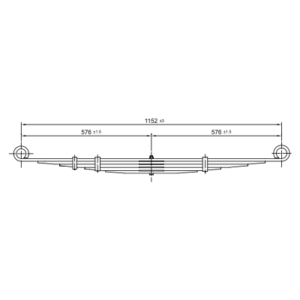 دست فنر چرخ عقب Jeep Wrangle